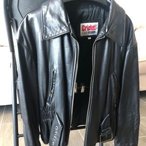 GENUINE Vintage leather jacket (CRICKET)